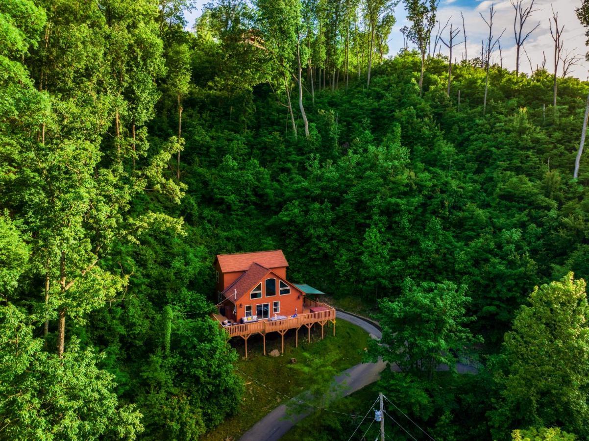 Mountainside - New Luxury Cabin-Fire Table-Hot Tub-3 Pools-Ps5-Bears 개틀린버그 외부 사진